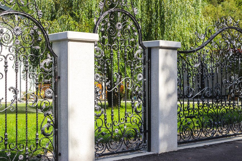 Wrought Iron Fence